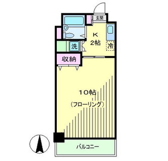 東京都文京区千駄木１丁目 賃貸マンション 1K