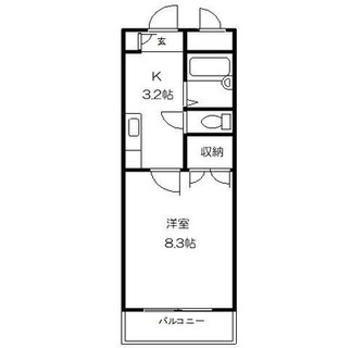 東京都北区志茂２丁目 賃貸マンション 1K