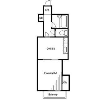 東京都北区志茂５丁目 賃貸マンション 1DK