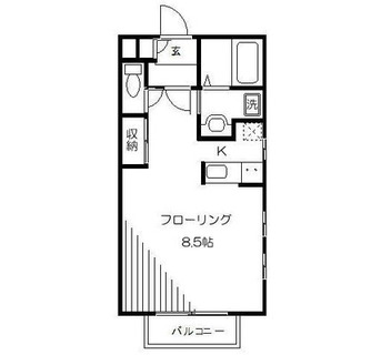 東京都北区志茂２丁目 賃貸アパート 1K