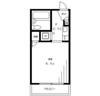 東京都北区東十条１丁目 賃貸マンション 1R