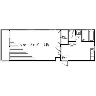 東京都北区田端４丁目 賃貸マンション 1K