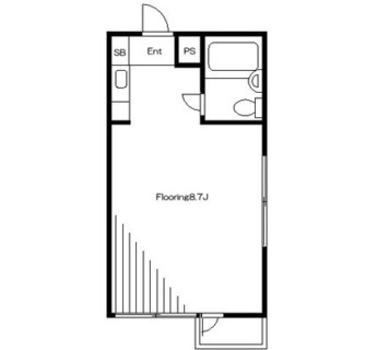 東京都新宿区市谷田町２丁目 賃貸マンション 1R