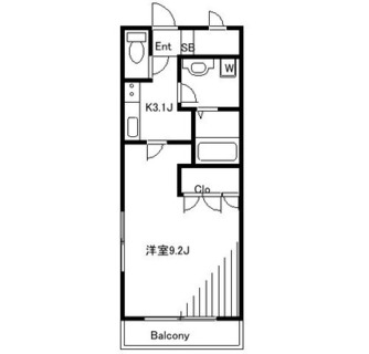 東京都北区岩淵町 賃貸マンション 1K