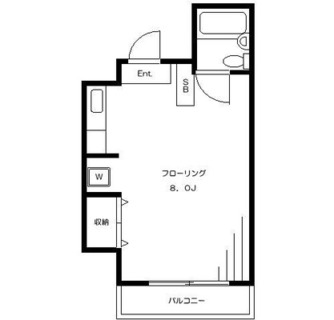 東京都北区中里１丁目 賃貸マンション 1R