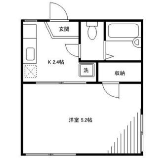 東京都北区王子２丁目 賃貸アパート 1K