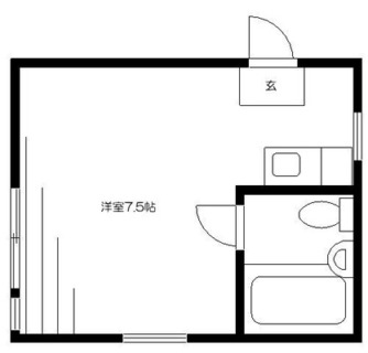 東京都文京区白山１丁目 賃貸マンション 1R