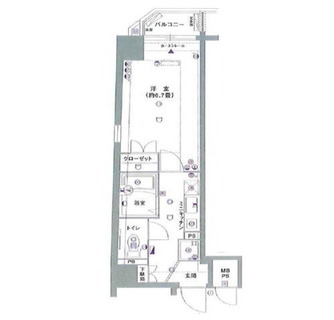 東京都港区白金３丁目 賃貸マンション 1K