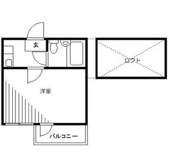 東京都北区志茂１丁目 賃貸アパート 1K