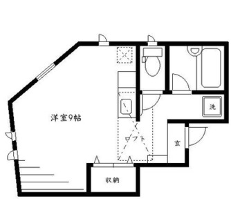 東京都北区豊島２丁目 賃貸アパート 1R