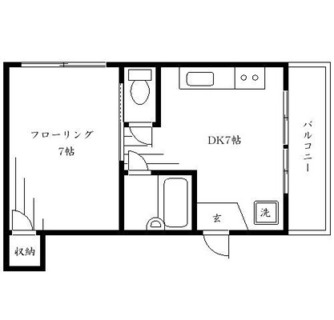 東京都文京区白山１丁目 賃貸マンション 1DK