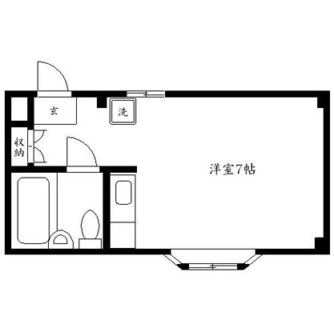 東京都北区志茂１丁目 賃貸マンション 1R