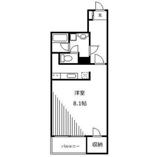 東京都北区中里２丁目 賃貸マンション 1R