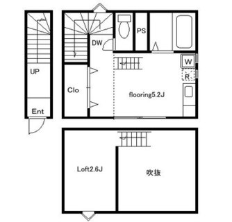 東京都北区岩淵町 賃貸アパート 1R