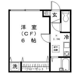 東京都北区滝野川２丁目 賃貸アパート 1K