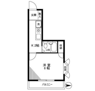 東京都北区志茂４丁目 賃貸マンション 1K