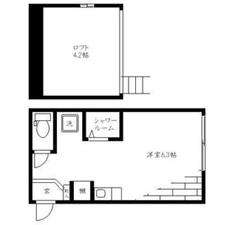 東京都北区堀船２丁目 賃貸アパート 1R