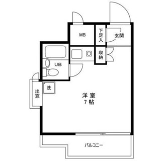 東京都文京区白山２丁目 賃貸マンション 1R