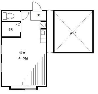 東京都北区西ヶ原１丁目 賃貸アパート 1R