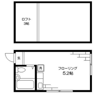 東京都北区志茂４丁目 賃貸アパート 1R