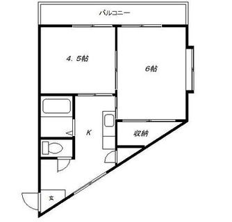 東京都北区西ヶ原４丁目 賃貸マンション 2K