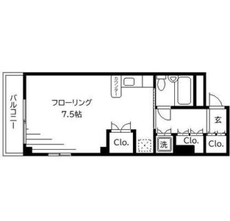 東京都北区中里２丁目 賃貸マンション 1R