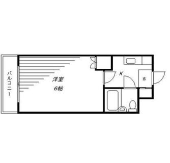 東京都豊島区駒込２丁目 賃貸マンション 1K