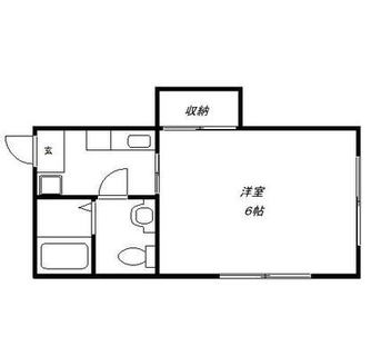 東京都北区上中里１丁目 賃貸アパート 1K