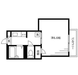 東京都北区王子５丁目 賃貸マンション 1K