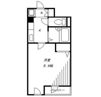 東京都文京区向丘２丁目 賃貸マンション 1K