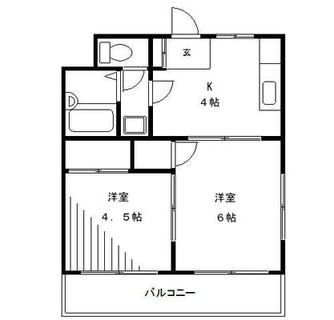 東京都北区志茂３丁目 賃貸マンション 2K