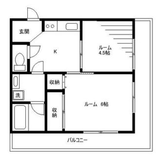 東京都北区王子４丁目 賃貸マンション 2K