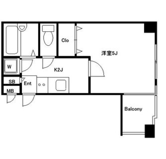 東京都文京区小石川１丁目 賃貸マンション 1K