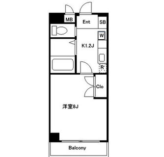 東京都文京区白山１丁目 賃貸マンション 1K