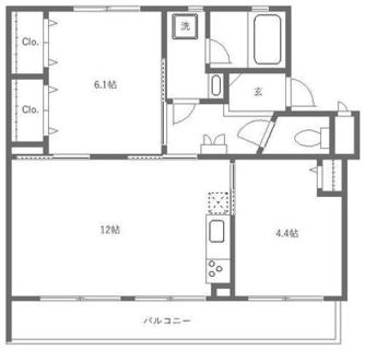 東京都北区中里３丁目 賃貸マンション 2LDK
