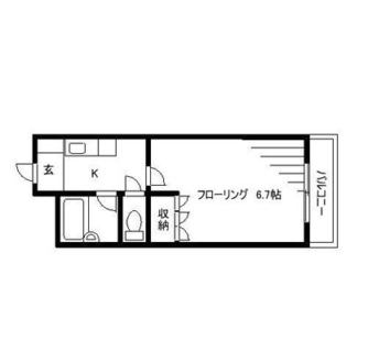 東京都文京区本駒込１丁目 賃貸マンション 1K