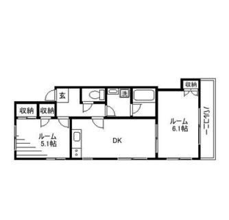 東京都北区志茂２丁目 賃貸マンション 2DK