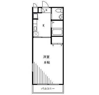 東京都北区豊島２丁目 賃貸マンション 1K