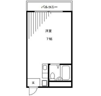 東京都北区中里１丁目 賃貸マンション 1R