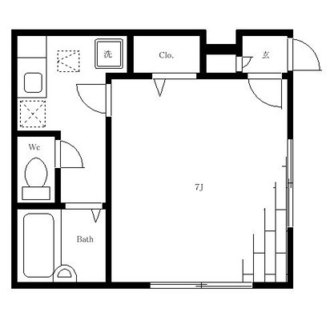 東京都文京区白山１丁目 賃貸アパート 1K