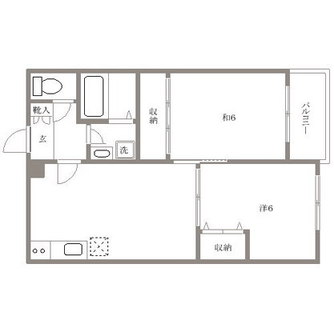 東京都北区西ヶ原１丁目 賃貸マンション 2DK