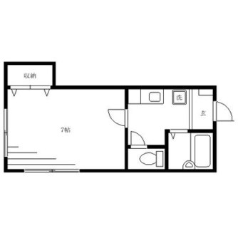 東京都北区滝野川２丁目 賃貸マンション 1K