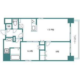 東京都北区西ヶ原１丁目 賃貸マンション 2LDK