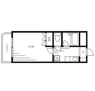 東京都文京区本駒込１丁目 賃貸マンション 1K