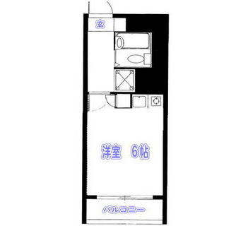 東京都北区上中里２丁目 賃貸マンション 1R